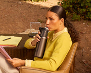air up® Twist Pro Steel Flasche - 850 ml Dusky Obsidian