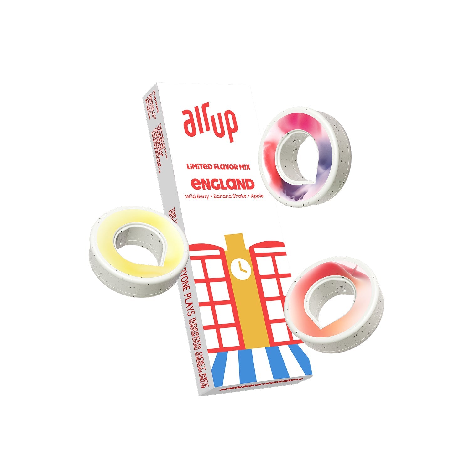 Everyone Plays - England Probierpaket 3 Pods