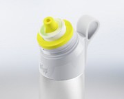 air up® Twist Pro Steel Flasche Set - 480 ml Silver
