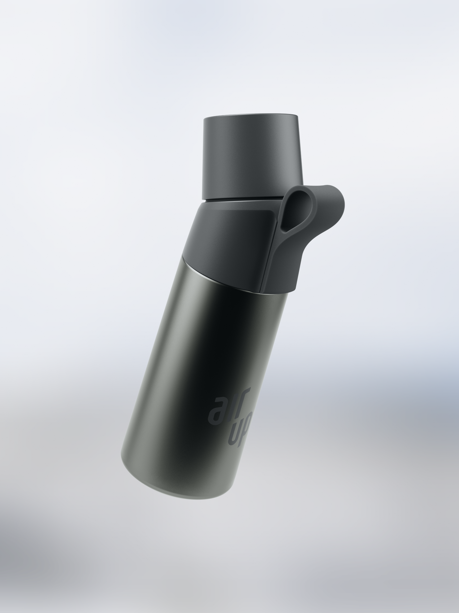 air up® Twist Pro Steel Flasche - 480 ml Dusky Obsidian