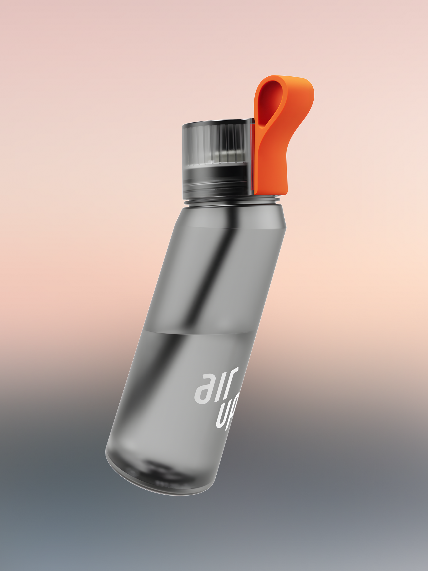 air up® Twist Flasche - 650 ml Charcoal Grey