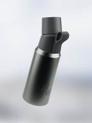 air up® Twist Pro Steel Flasche - 850 ml Dusky Obsidian