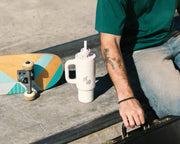 air up® Tumbler with Handle - 1200 ml Creamy White