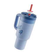 air up® Tumbler with Handle - 1200 ml Dusky Blue