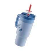 air up® Tumbler with Handle - 890 ml Dusky Blue