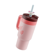 air up® Tumbler with Handle - 890 ml Coral Pink