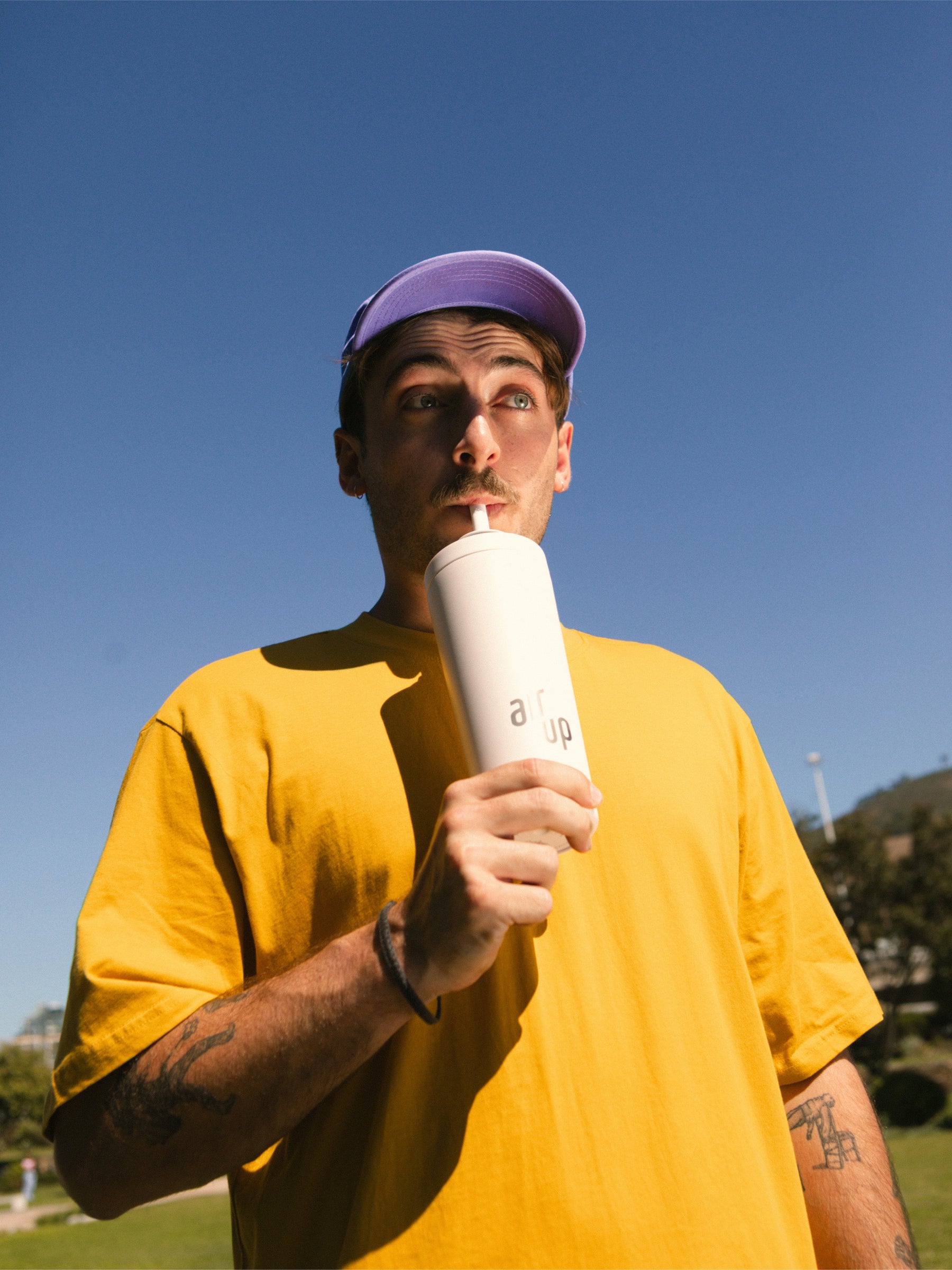 air up® Tumbler - Steel 700 ml Creamy White
