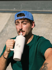 air up® Tumbler with Handle - 890 ml Creamy White