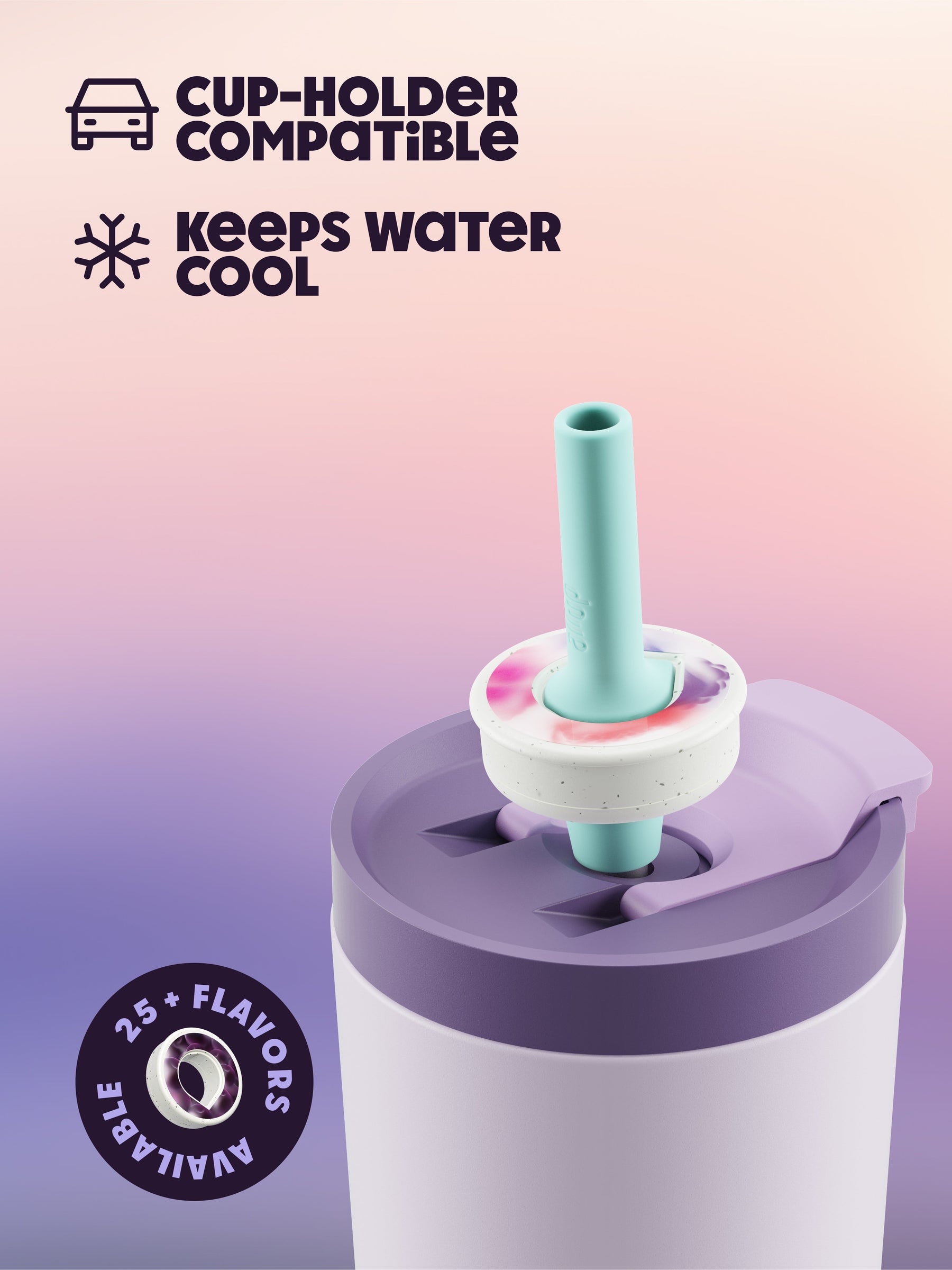 air up® Tumbler - Steel 700 ml Soft Lavender