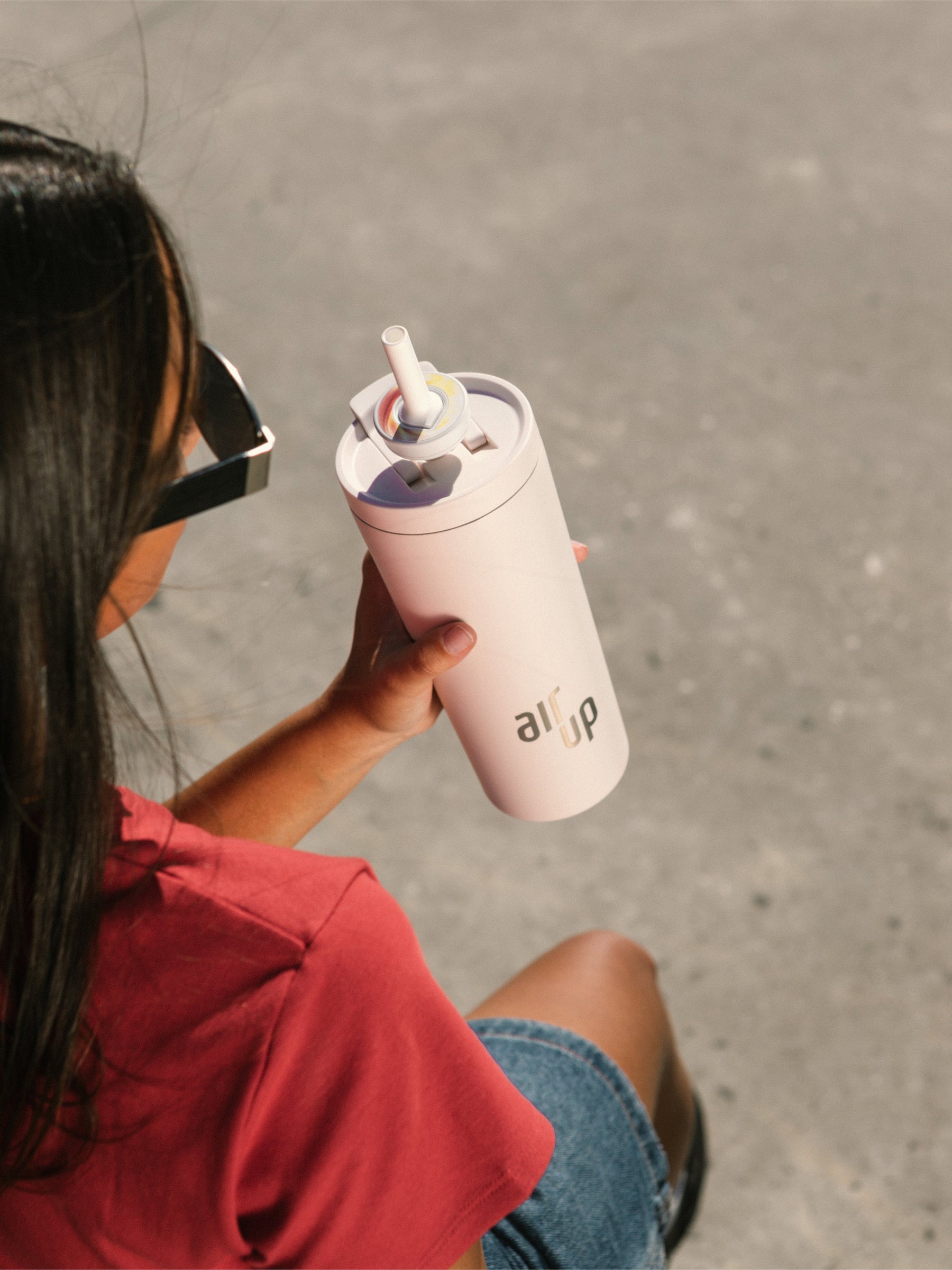 air up® Tumbler - Steel 700 ml Creamy White