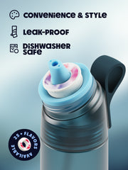 air up® Twist Pro Bottle - 600 ml Stormy Blue