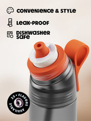 air up® Twist Pro Flasche - 600 ml Charcoal Grey