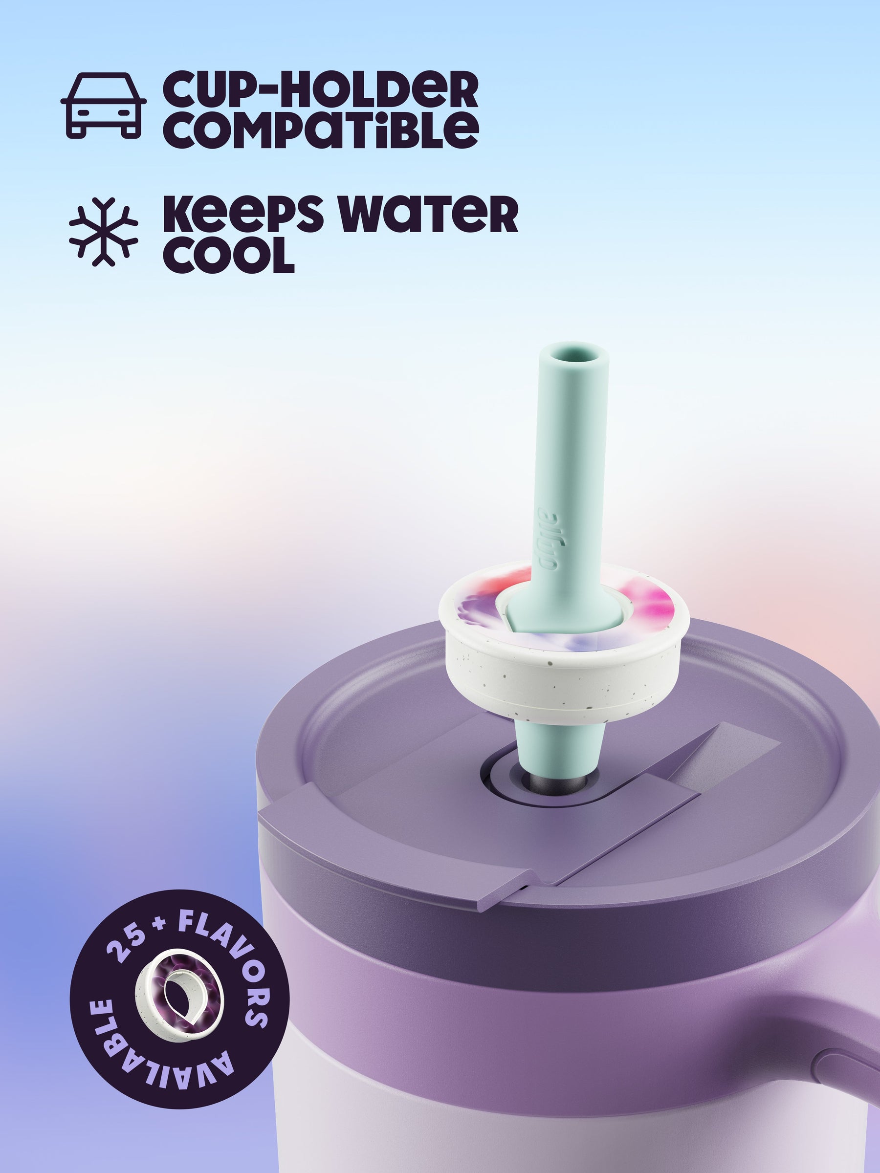 air up® Tumbler with Handle - 1200 ml Soft Lavender