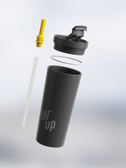 air up® Tumbler - Steel 700 ml Pitch Black