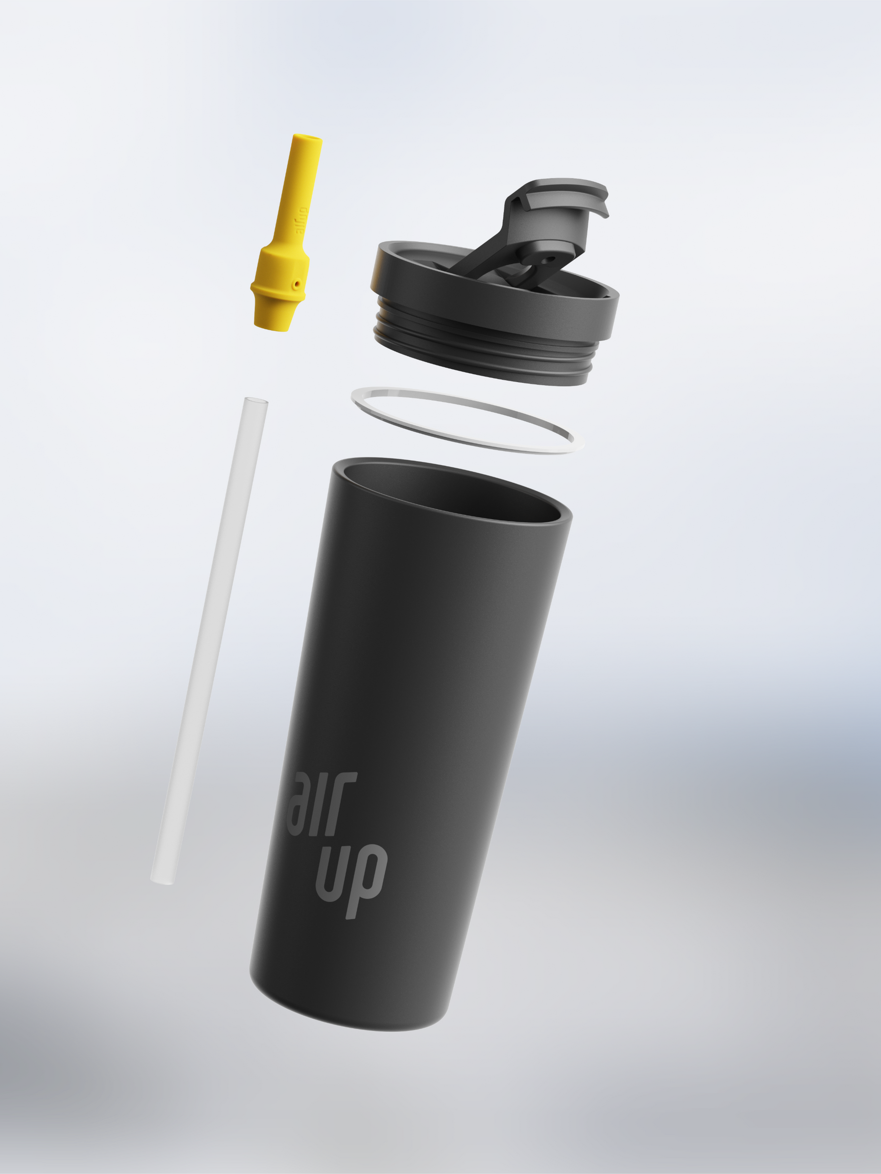 air up® Tumbler - Steel 700 ml Pitch Black