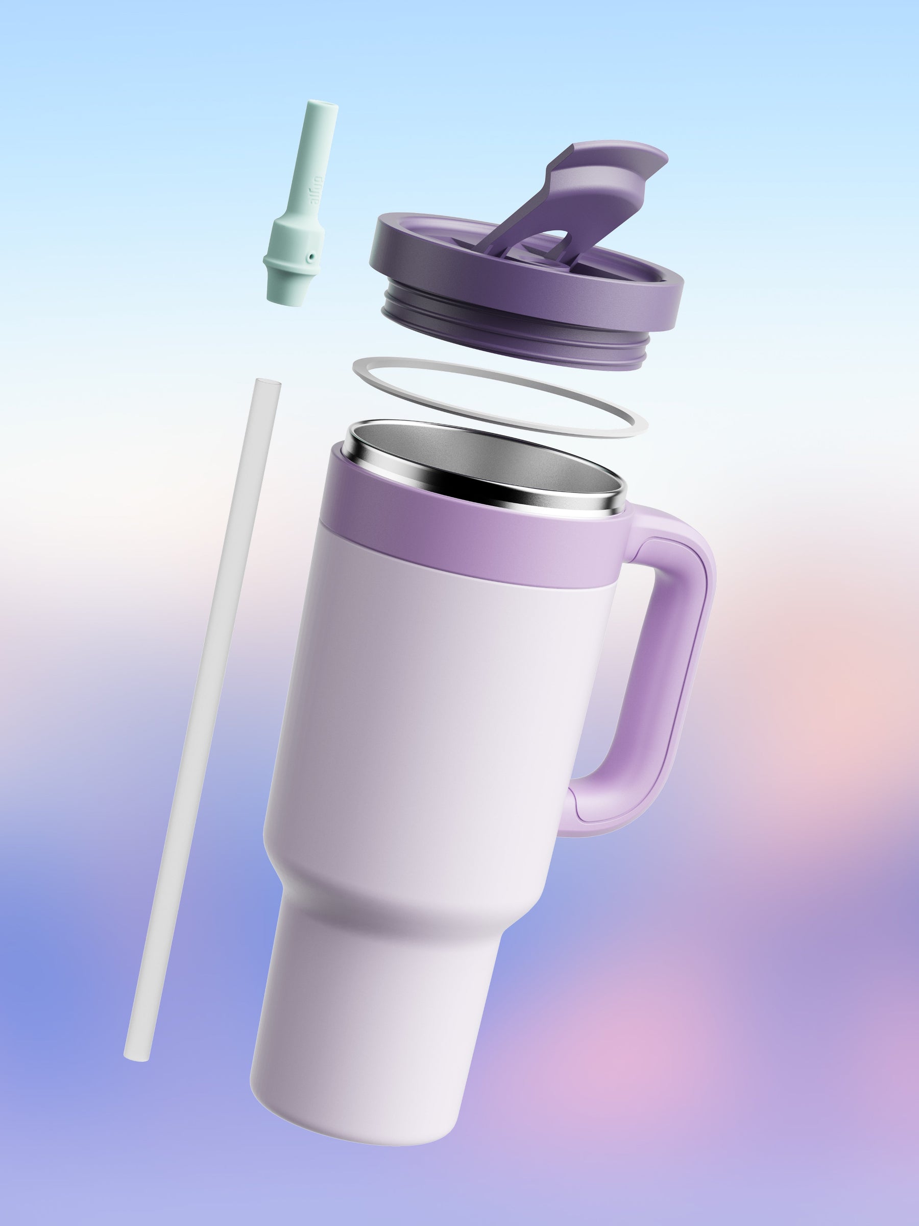 air up® Tumbler with Handle - 1200 ml Soft Lavender