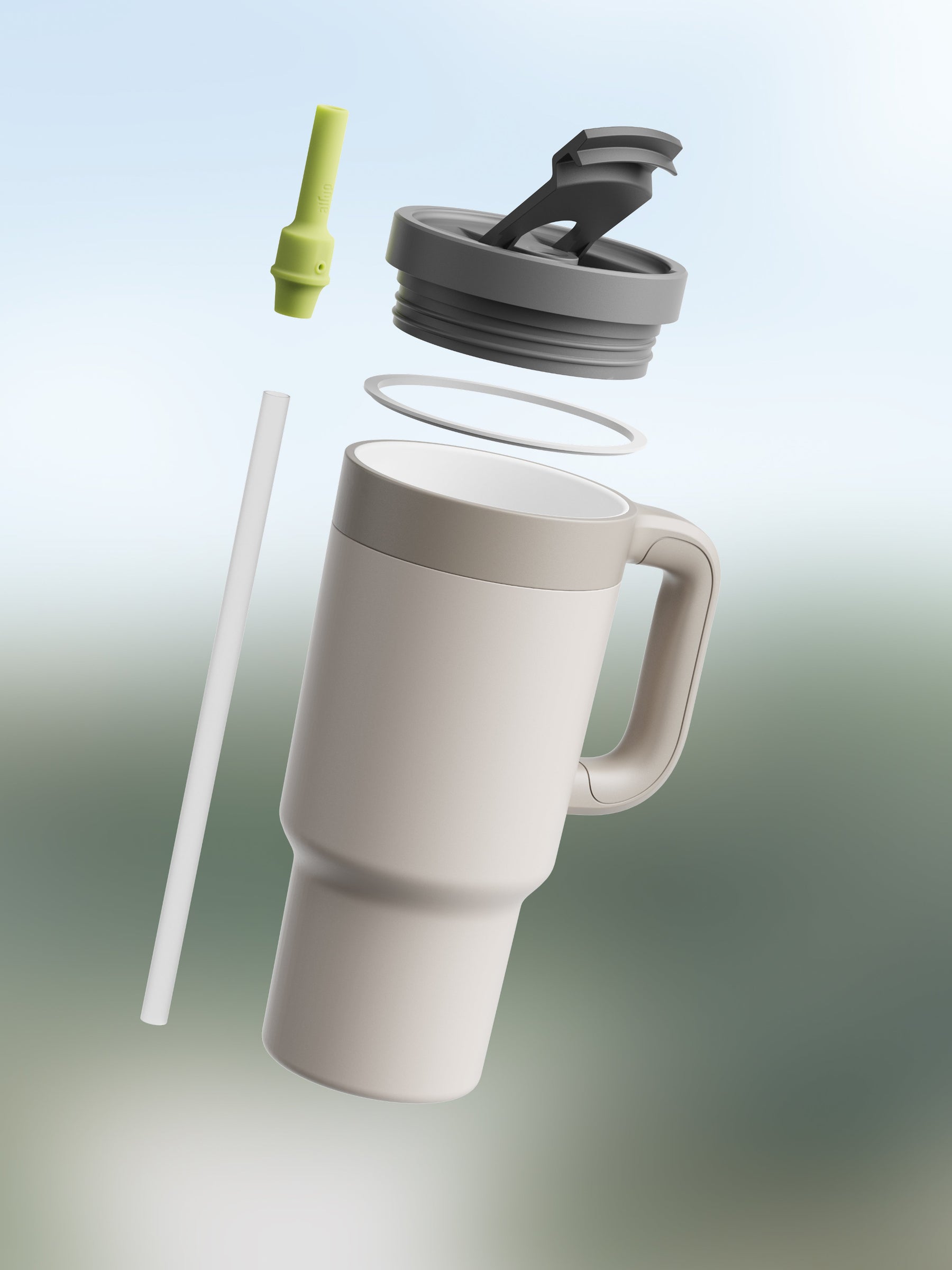 air up® Tumbler with Handle - 890 ml Sandstone