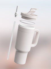 air up® Tumbler with Handle - 890 ml Creamy White