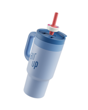 air up® Tumbler with Handle - 890 ml Dusky Blue