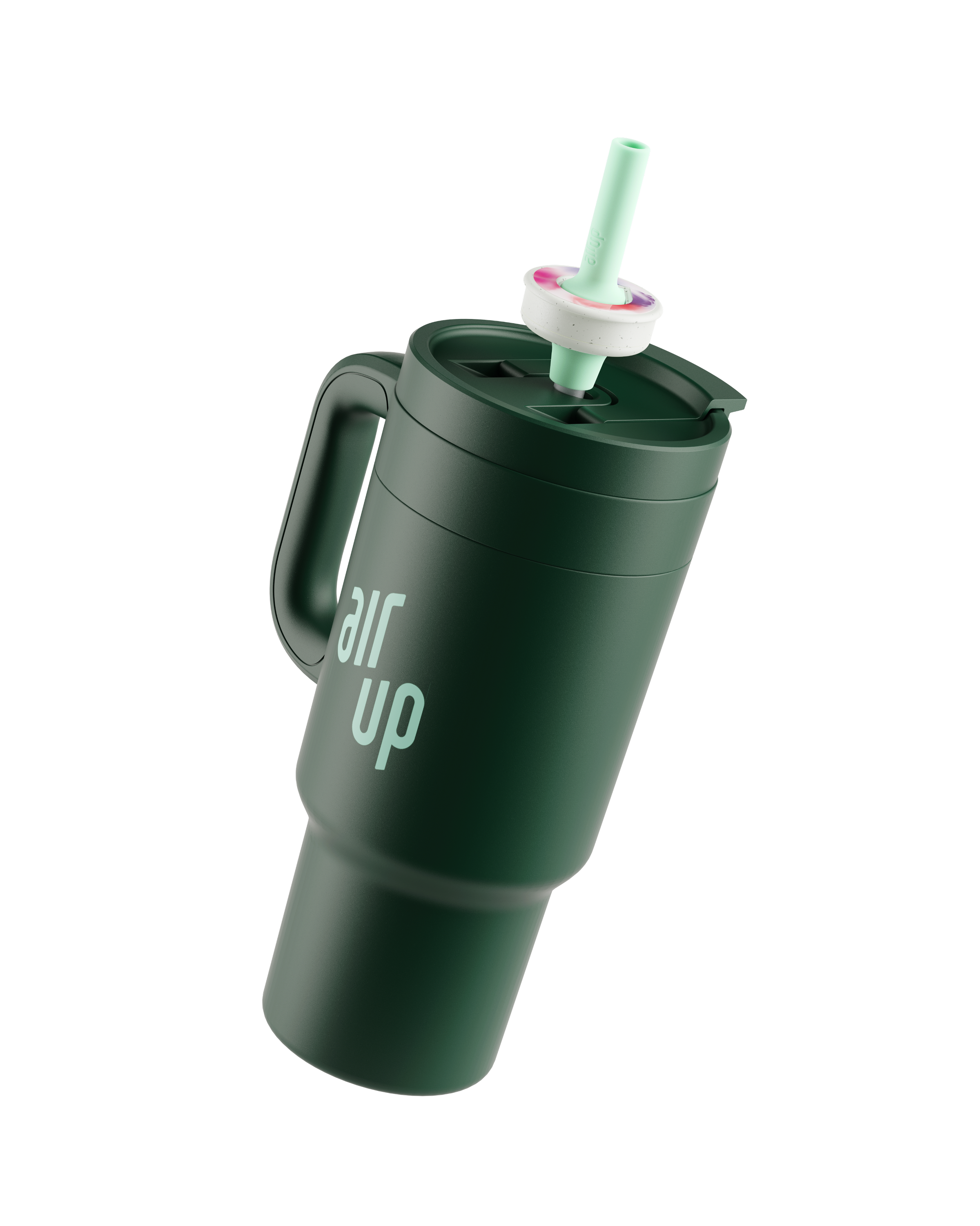air up® Tumbler mit Griff - 890 ml Forest Green
